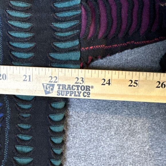 Vintage TUNDRA Canada Coogi Style 3D Knit Cosby Pullover Sweater Men’s Size M - Picture 5 of 7